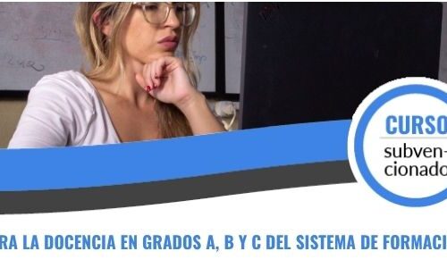 (Online) HABILITACIÓN PARA LA DOCENCIA EN GRADOS A, B Y C DEL SISTEMA DE FORMACIÓN PROFESIONAL